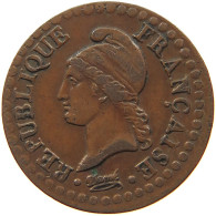 FRANCE CENTIME L'AN 6 A #s081 0417 - 1792-1804 First French Republic