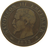 FRANCE 5 CENTIMES 1855 K #s086 0075 - 5 Centimes