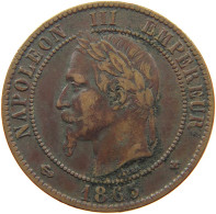 FRANCE 10 CENTIMES 1863 BB #s081 0403 - 10 Centimes