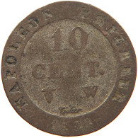 FRANCE 10 CENTIMES 1808 W LILLE #s081 0311 - 10 Centimes