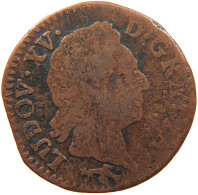 FRANCE 1/2 SOL 1770 BESANCON #s081 0473 - 1715-1774 Louis  XV The Well-Beloved