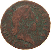 FRANCE 1/2 SOL 1771 BB #s081 0475 - 1715-1774 Louis  XV The Well-Beloved