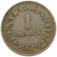 ESTONIA 1 MARK 1926 #s084 0693 - Estonia