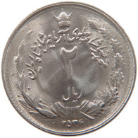 IRAN 2 RIALS 2536 #s087 0267 - Iran