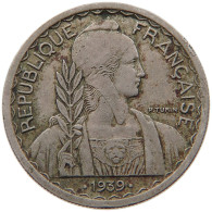 INDOCHINA 20 CENTS 1939 #s082 0197 - Französisch-Indochina