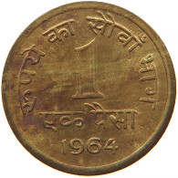 INDIA 1 PAISE 1964 #s088 0435 - Inde