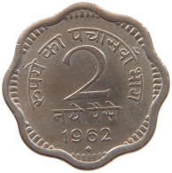 INDIA 2 PAISE 1962 #s084 0653 - Inde