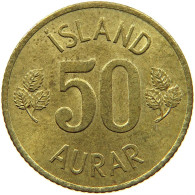 ICELAND 50 AURAR 1970 #s088 0611 - Island