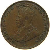 HONG KONG CENT 1934 #s084 0457 - Hong Kong