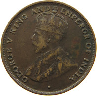 HONG KONG CENT 1919 H #s085 0269 - Hongkong