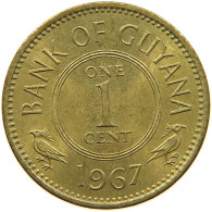 GUYANA CENT 1967 #s088 0447 - Guyana