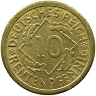 GERMANY WEIMAR 10 RENTENPFENNIG 1923 A #s088 0765 - 10 Renten- & 10 Reichspfennig