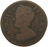 GREAT BRITAIN FARTHING 1746 #s082 0075 - A. 1 Farthing