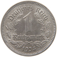 GERMANY REICHSMARK 1934 A #s087 0607 - 1 Reichsmark