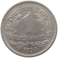 GERMANY REICHSMARK 1934 F #s087 0613 - 1 Reichsmark
