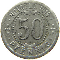 GERMANY NOTGELD 50 PFENNIG 1919 ROTTHAUSEN #s088 0367 - Monétaires/De Nécessité