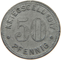 GERMANY NOTGELD 50 PFENNIG 1917 BOTTROP #s088 0205 - Monedas/ De Necesidad