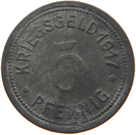 GERMANY NOTGELD 5 PFENNIG 1917 STERKRADE #s088 0071 - Monétaires/De Nécessité