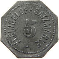 GERMANY NOTGELD 5 PFENNIG 1917 MAINZ #s088 0069 - Notgeld