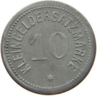 GERMANY NOTGELD 10 PFENNIG 1917 DARMSTADT #s088 0085 - Monedas/ De Necesidad