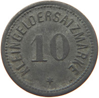 GERMANY NOTGELD 10 PFENNIG 1917 DARMSTADT #s081 0129 - Monétaires/De Nécessité