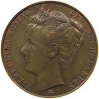 NETHERLANDS MEDAL 1898 Wilhelmina I. 1890-1948 #s086 0189 - Sin Clasificación