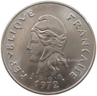 NEW CALEDONIA 50 FRANCS 1972 #s086 0283 - Nuova Caledonia