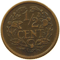 NETHERALNDS 1/2 CENT 1936 #s084 0101 - 0.5 Centavos