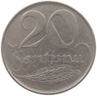 LATVIA 20 SANTIMU 1922 #s087 0363 - Lettland