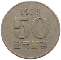 KOREA 50 WON 1973 #s087 0315 - Korea (Süd-)
