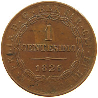 ITALY STATES CENTESIMO 1826 SARDINIA #s081 0581 - Italian Piedmont-Sardinia-Savoie