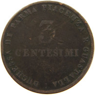 ITALY STATES 3 CENTESIMI 1830 PARMA #s083 0087 - Parme