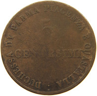 ITALY STATES 3 CENTESIMI 1830 PARMA #s085 0275 - Parme