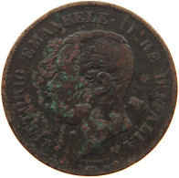 ITALY 5 CENTESIMI 1862 N #s081 0479 - 1861-1878 : Victor Emmanuel II