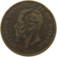 ITALY 5 CENTESIMI 1861 M #s086 0071 - 1861-1878 : Victor Emmanuel II
