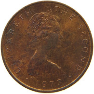 ISLE OF MAN 1/2 PENNY 1977 #s084 0015 - Isla Man