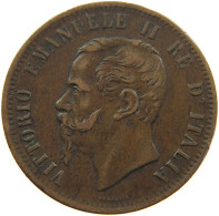 ITALY 10 CENTESIMI 1862 M #s085 0139 - 1861-1878 : Victor Emmanuel II