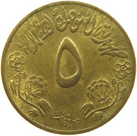 SUDAN 5 MILLIM 1976 #s088 0773 - Soedan