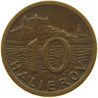 SLOVAKIA 10 HALIEROV 1939 #s084 0039 - Eslovaquia