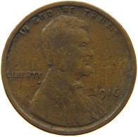 UNITED STATES OF AMERICA CENT 1916 LINCOLN #s083 0555 - 1909-1958: Lincoln, Wheat Ears Reverse