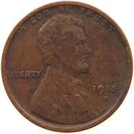 UNITED STATES OF AMERICA CENT 1915 D LINCOLN #s081 0047 - 1909-1958: Lincoln, Wheat Ears Reverse