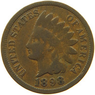 UNITED STATES OF AMERICA CENT 1898 INDIAN #s083 0579 - 1859-1909: Indian Head