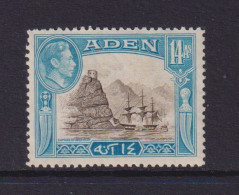 ADEN  - 1939 George VI 14a Hinged Mint - Aden (1854-1963)