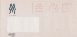 Deutschland Brief Mit Freistempel Leipzig 1992 Leipziger Messe Verlag DDR Form B82 5864 - Franking Machines (EMA)