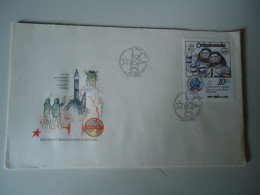 CZECHOSLOVAKIA  FDC COVER   1983   SPACE - Sonstige & Ohne Zuordnung