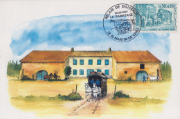 Carte   FRANCE   La  SAMATANE   Relais  De  Diligences   SAINT  MARTIN  DE  CRAU   1997 - Diligences