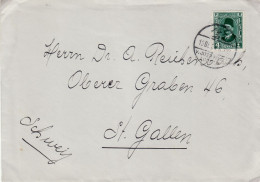 EGYPT 1934 LETTER SENT FROM LUQSOR TO ST.GALLEN - Storia Postale