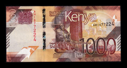 Kenia Kenya 1000 Shillings 2019 Pick 56 Sc- AUnc - Kenya