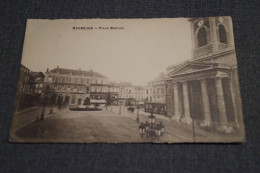 RARE Très Belle Ancienne Photo Carte Postale De  Maubeuge,1919,place Mabuse - Maubeuge