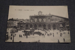 Lille, La Gare 1919, Très Belle Ancienne Photo Carte Postale - Lille